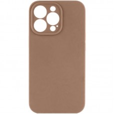 Чохол Silicone Case Full Camera Protective (AA) NO LOGO для Apple iPhone 12 Pro Max (6.7")  Бежевий / Desert Gold - 00000070226_38