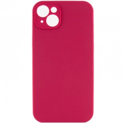 Чохол Silicone Case Full Camera Protective (AA) NO LOGO для Apple iPhone 15 Plus (6.7")  Червоний / Rose Red - 00000070234_13