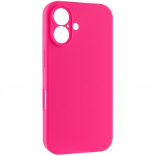 Чохол Silk Full Camera Protective (AA) NO LOGO для Apple iPhone 16 (6.1")  Рожевий / Barbie pink - 00000074950_17