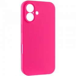 Чохол Silk Full Camera Protective (AA) NO LOGO для Apple iPhone 16 (6.1")  Рожевий / Barbie pink - 00000074950_17