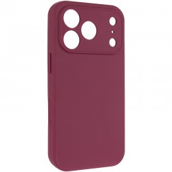 Чохол Silk Full Camera Protective (AA) NO LOGO для Apple iPhone 17 Pro Max (6.9")  Бордовий / Plum - 00000083807_5