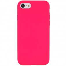 Чохол Silicone Case Full Protective (AA) NO LOGO для Apple iPhone SE (2020)  Рожевий / Barbie pink - 00000072444_24