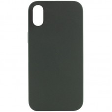 Чохол Silk Full Protective (AA) NO LOGO для Apple iPhone X / XS (5.8")  Зелений / Cyprus Green - 00000072439_13