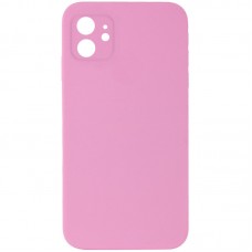 Чохол Silk Square Full Camera Protective (AA) NO LOGO для Apple iPhone 11 (6.1")  Рожевий / Light pink - 00000072154_18