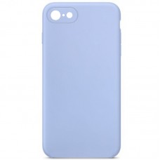 Чохол Silicone Case Square Full Camera Protective (AA) NOLOGO для Apple iPhone 6/6s (4.7")  Блакитний / Lilac Blue - 00000072148_3