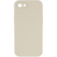Чохол Silicone Case Square Full Camera Protective (AA) NOLOGO для Apple iPhone 6/6s (4.7")  Бежевий / Antique White - 00000072148_7