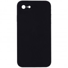 Чохол Silicone Case Square Full Camera Protective (AA) NOLOGO для Apple iPhone 6/6s (4.7")  Чорний / Black - 00000072148_11