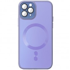 Чохол TPU+Glass Sapphire Midnight with MagSafe для Apple iPhone 13 Pro (6.1")  Бузковий / Dasheen - 00000065447_7