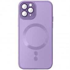 Чохол TPU+Glass Sapphire Midnight with MagSafe для Apple iPhone 13 Pro (6.1")  Бузковий / Lilac - 00000065447_8