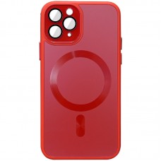 Чохол TPU+Glass Sapphire Midnight with MagSafe для Apple iPhone 13 Pro Max (6.7")  Червоний / Red - 00000065448_4