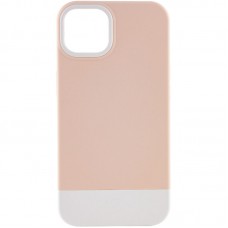Чохол TPU+PC Bichromatic для Apple iPhone 12 Pro Max (6.7")  Grey-beige / White - 00000054814_9