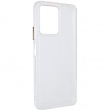 Чохол TPU+PC Clear 2.0 mm metal buttons для Xiaomi Poco X5 5G / Redmi Note 12 5G  Прозорий - 00000064230_1