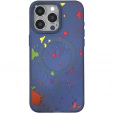 Чохол TPU+PC Flush with MagSafe для Apple iPhone 12 Pro / 12 (6.1")  Dark blue - 00000072539_2