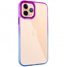 Чохол TPU+PC Fresh sip series для Apple iPhone 11 Pro (5.8")  Синій / Фіолетовий - 00000055597_7