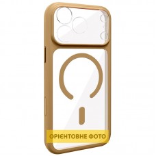 Чохол TPU+PC GETMAN Moon Clear with MagSafe для Apple iPhone 12 Pro Max / 13 Pro Max (6.7")  Brown - 00000084762_3