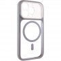 Чохол TPU+PC GETMAN Moon Clear with MagSafe для Apple iPhone 13 Pro Max (6.7