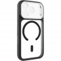 Чохол TPU+PC GETMAN Moon Clear with MagSafe для Apple iPhone 17 Pro (6.3