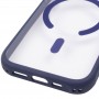 Чохол TPU+PC GETMAN Moon Clear with MagSafe для Apple iPhone 17 Pro (6.3