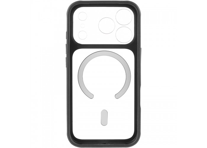 Чохол TPU+PC GETMAN Moon Clear with MagSafe для Apple iPhone 17 Pro (6.3