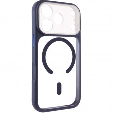Чохол TPU+PC GETMAN Moon Clear with MagSafe для Apple iPhone 17 Pro (6.3")  Blue - 00000084777_2