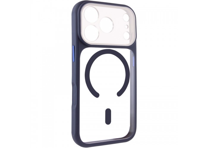 Чохол TPU+PC GETMAN Moon Clear with MagSafe для Apple iPhone 17 Pro (6.3