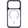 Чохол TPU+PC GETMAN Moon Clear with MagSafe для Apple iPhone 17 Pro (6.3