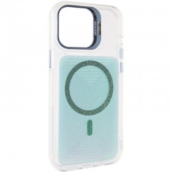 Чохол TPU+PC Jewel Sparkle with MagSafe для Apple iPhone 16 (6.1")  Aqua Blue - 00000084794_1