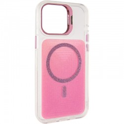 Чохол TPU+PC Jewel Sparkle with MagSafe для Apple iPhone 16 (6.1")  Pink Ruby - 00000084794_5