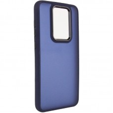 Чохол TPU+PC Lyon Frosted для Xiaomi Redmi Note 9 / Redmi 10X  Navy Blue - 00000065047_3