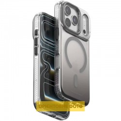 Чохол TPU+PC Puloka Resplendent with Magnetic Fit для Apple iPhone 16 Pro Max (6.9")  Dark Grey - 00000086610_2