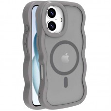 Чохол TPU+PC Undine with MagSafe для Apple iPhone 16 (6.1")  Grey - 00000078143_2