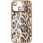 Чохол TPU+PC Wild Leopard with MagSafe and Lens для Apple iPhone 13 / 14 (6.1
