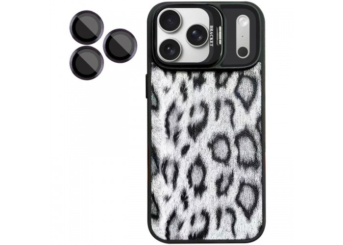 Чохол TPU+PC Wild Leopard with MagSafe and Lens для Apple iPhone 17 Pro (6.3