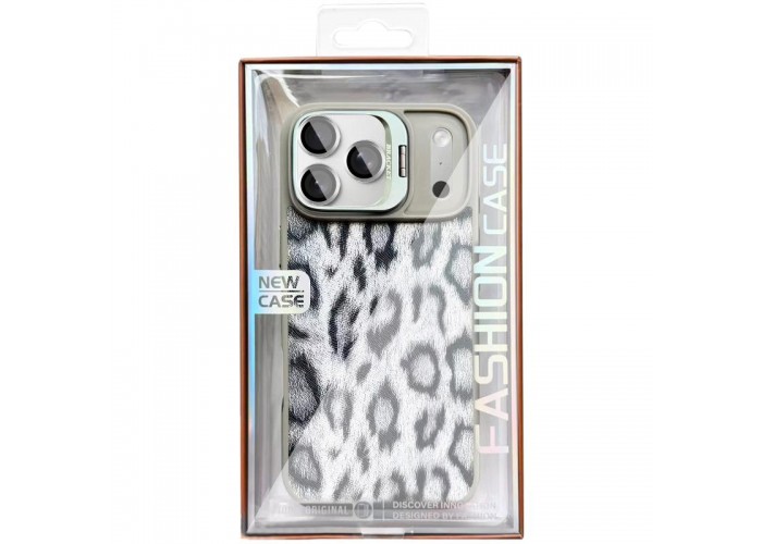 Чохол TPU+PC Wild Leopard with MagSafe and Lens для Apple iPhone 17 Pro (6.3