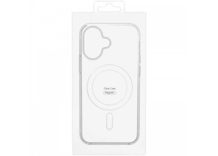 Чохол TPU Clear Case with MagSafe для Apple iPhone 17 (6.3