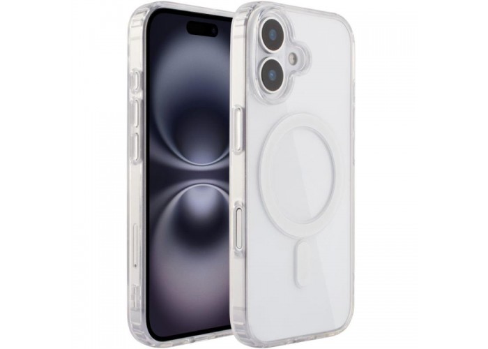 Чохол TPU Clear Case with MagSafe для Apple iPhone 17 (6.3