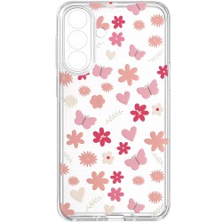 Чохол TPU Clear Joy для Xiaomi Redmi 15 4G (Global) / 5G  Butterfly Garden - 00000084809_8