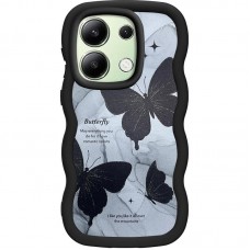 Чохол TPU Cloudy Pictures для Xiaomi Poco X6 / Note 13 Pro 5G  Butterflies - 00000078304_2