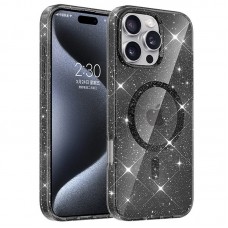Чохол TPU Eclipse Sparkle (MagFit) для Apple iPhone 16 Pro Max (6.9")  Black - 00000077646_1