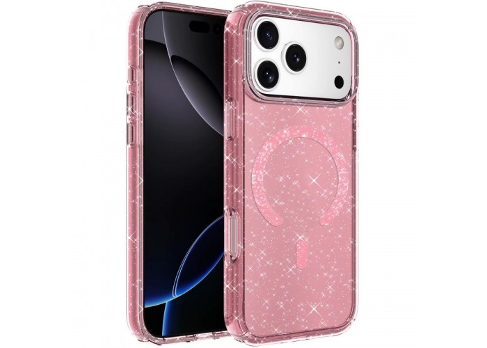 Чохол TPU Eclipse Sparkle (MagFit) для Apple iPhone 17 Pro (6.3
