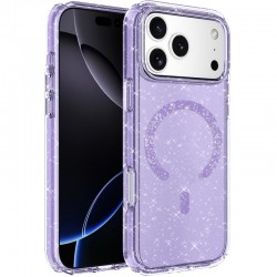 Чохол TPU Eclipse Sparkle (MagFit) для Apple iPhone 17 Pro (6.3")  Purple - 00000080816_4