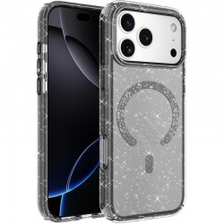 Чохол TPU Eclipse Sparkle (MagFit) для Apple iPhone 17 Pro (6.3")  Black - 00000080816_1