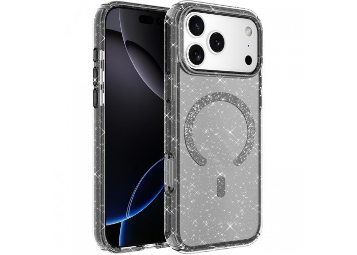 Чохол TPU Eclipse Sparkle (MagFit) для Apple iPhone 17 Pro (6.3