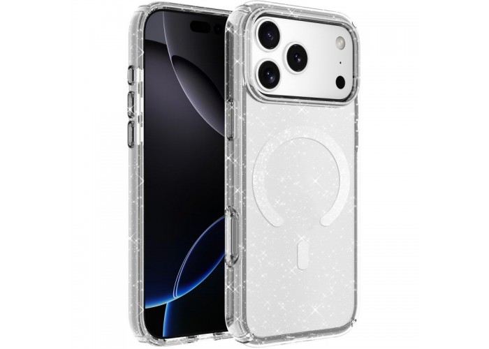 Чохол TPU Eclipse Sparkle (MagFit) для Apple iPhone 17 Pro (6.3