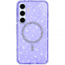 Чохол TPU Eclipse Sparkle (MagFit) для Samsung Galaxy S25+ / S24+  Purple - 00000076357_4