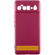 Чохол TPU GETMAN Liquid Silk Full Camera для Google Pixel 10  Бордовий / Marsala - 00000080988_1
