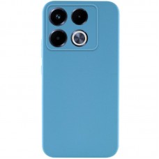 Чохол TPU GETMAN Liquid Silk Full Camera для Infinix Note 40 Pro 4G  Блакитний / Blue - 00000077917_16