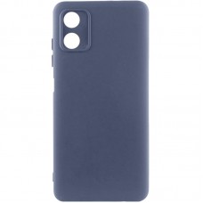 Чохол TPU GETMAN Liquid Silk Full Camera для Motorola Moto G04 / E14  Синій / Midnight Blue - 00000074055_11