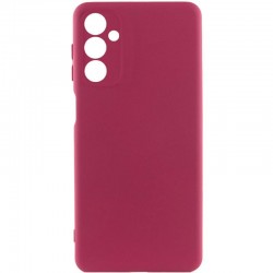 Чохол TPU GETMAN Liquid Silk Full Camera для Samsung Galaxy A24 4G  Бордовий / Marsala - 00000073786_1