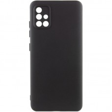 Чохол TPU GETMAN Liquid Silk Full Camera для Samsung Galaxy A51  Чорний / Black - 00000073792_15